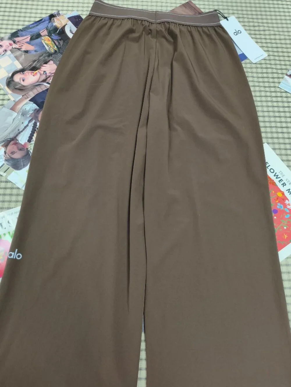 Espresso ALO YOGA Suit Up Pants🤎Casual Chic Loose Fit Regular 30